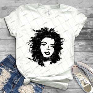 Lauryn Hill - Monochrome - - Best Unisex Trending Handmade T-shirt Gift Idea For Men T-shirt For Woman