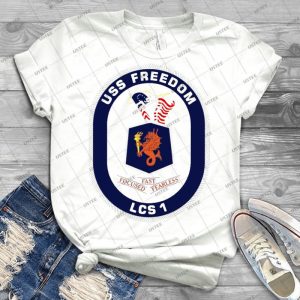 Lcs-1 Uss Freedom 3 - Vintage Men's Shirt Tshirt For Women Classic Handmade Shirt Retro Graphic Tee