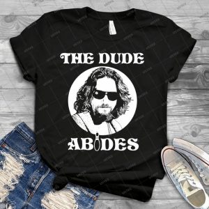 Le Dude Abides - Le Big Lebowski 93 - Trending Shirt For Women Vintage Retro Tee For Men Kid's T-Shirt Handmade Shirt