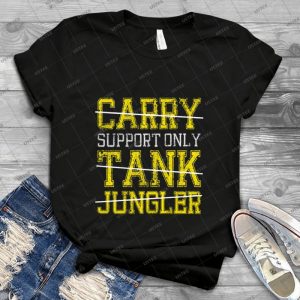 League Of Legends - Support Only Shirt 14 - Gift Idea Shirt For Men Tee For Women Classic Retro Vintage Graphic T-Shirt