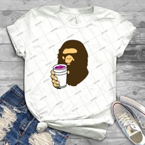 Lean Bape Ape 67 - Vintage Men's Shirt Tshirt For Women Classic Handmade Shirt Retro Graphic Tee