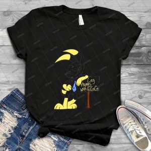 Leg Rhymes With Egg - Vintage Men's Shirt Tshirt For Women Classic Handmade Shirt Retro Graphic Tee