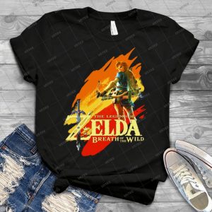 Legend Of Zelda-Breath Of The Wild - Best Unisex Trending Handmade T-shirt Gift Idea For Men T-shirt For Woman