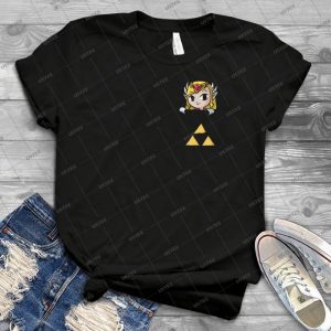 Legend Of Zelda - Pocket Zelda 51 - Vintage Men's Shirt Tshirt For Women Classic Handmade Shirt Retro Graphic Tee