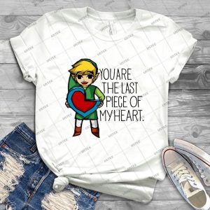 Legend Of Zelda - The Last Piece 67 - Vintage Men's Shirt Tshirt For Women Classic Handmade Shirt Retro Graphic Tee