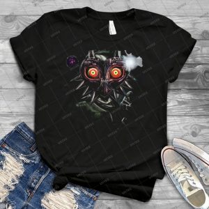 Legend Of Zelda Majora S Mask Dark Link 22 - Gift Idea Shirt For Men Tee For Women Classic Retro Vintage Graphic T-Shirt