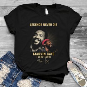 Legends Never Die Marviin Gayee 1939-1984 Signatures Music Lovers Marviin Best Handmade Shirt