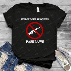 Lehrer Gegen Sturmgewehre Untersttzen Sie Unsere Lehrer-Ausrstung 83 - Trending Shirt For Women Vintage Retro Tee For Men Kid's T-Shirt Handmade Shirt