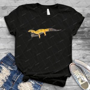 Leopard Gecko 37 - Vintage Men's Shirt Tshirt For Women Classic Handmade Shirt Retro Graphic Tee