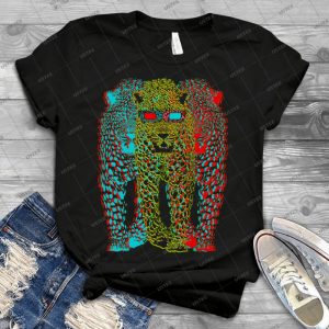 Leopardz-3d 48 - Vintage Men's Shirt Tshirt For Women Classic Handmade Shirt Retro Graphic Tee