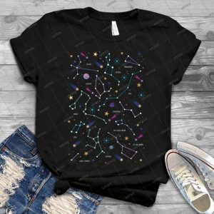 Les Ă©toiles 69 - Vintage Men's Shirt Tshirt For Women Classic Handmade Shirt Retro Graphic Tee