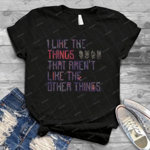 Les Choses Que J&39;Aime 50 - Vintage Men's Shirt Tshirt For Women Classic Handmade Shirt Retro Graphic Tee