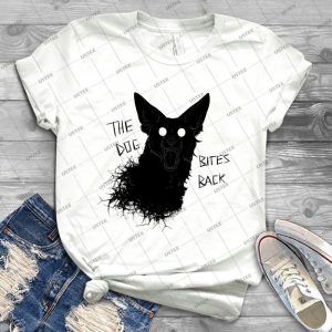 Les Dog Bites Back Greyscale 86 - Trending Shirt For Women Vintage Retro Tee For Men Kid's T-Shirt Handmade Shirt