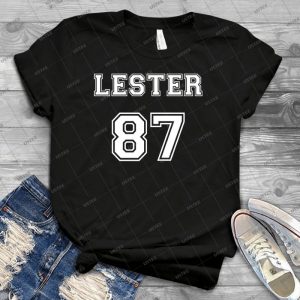 Lester 87 - Best Unisex Trending Handmade T-shirt Gift Idea For Men T-shirt For Woman