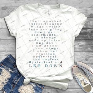 Let Down - Trending Shirt For Women Vintage Retro Tee For Men Kid's T-Shirt Handmade Shirt