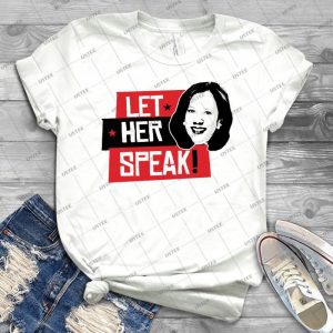 Let Her Speak - Gift Idea Shirt For Men Tee For Women Classic Retro Vintage Graphic T-Shirt