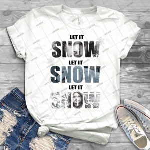 Let It Snow - Jon Snow  Ghost 91 - Gift Idea Shirt For Men Tee For Women Classic Retro Vintage Graphic T-Shirt