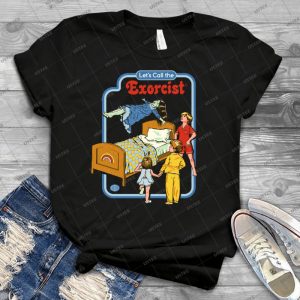 Let S Call The Exorcist - Gift Idea Shirt For Men Tee For Women Classic Retro Vintage Graphic T-Shirt
