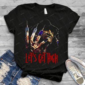 Let S Get High 24 - Trending Shirt For Women Vintage Retro Tee For Men Kid's T-Shirt Handmade Shirt