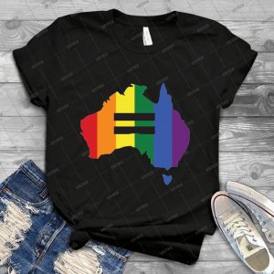 Lgbt Equality Australia 18 - Best Unisex Trending Handmade T-shirt Gift Idea For Men T-shirt For Woman