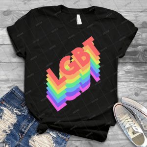 Lgbt T Shirt - Vintage Men's Shirt Tshirt For Women Classic Handmade Shirt Retro Graphic Tee
