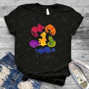 Lgbt+ Pride Cats 50 - Best Unisex Trending Handmade T-shirt Gift Idea For Men T-shirt For Woman