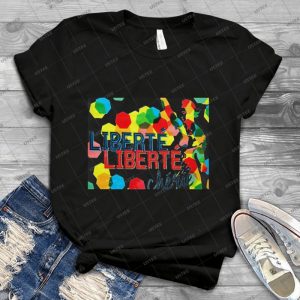 Libertãƒâ© Cherie - Vintage Men's Shirt Tshirt For Women Classic Handmade Shirt Retro Graphic Tee