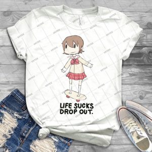 Life Sucks Drop Out 37 - Gift Idea Shirt For Men Tee For Women Classic Retro Vintage Graphic T-Shirt