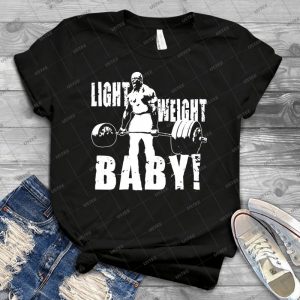 Light Weight Baby - Ronnie Coleman - - Gift Idea Shirt For Men Tee For Women Classic Retro Vintage Graphic T-Shirt
