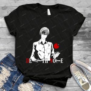 Light Yagami Death Note 62 - Trending Shirt For Women Vintage Retro Tee For Men Kid's T-Shirt Handmade Shirt