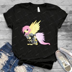 Lightning Fluttershy 25 - Vintage Men's Shirt Tshirt For Women Classic Handmade Shirt Retro Graphic Tee