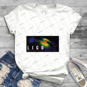 Ligo Banner & Wave Simulation - Best Unisex Trending Handmade T-shirt Gift Idea For Men T-shirt For Woman