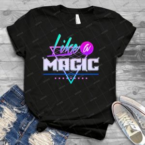 Like A Magic - Black Background - 79 - Trending Shirt For Women Vintage Retro Tee For Men Kid's T-Shirt Handmade Shirt