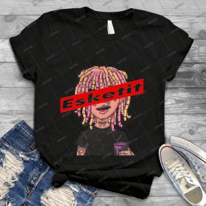 Lil Pump Esketit - Vintage Men's Shirt Tshirt For Women Classic Handmade Shirt Retro Graphic Tee