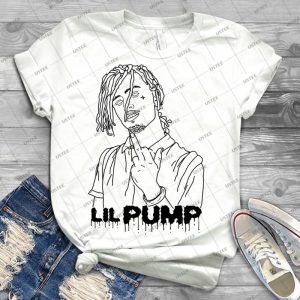 Lil Pump Version 1 - Best Unisex Trending Handmade T-shirt Gift Idea For Men T-shirt For Woman