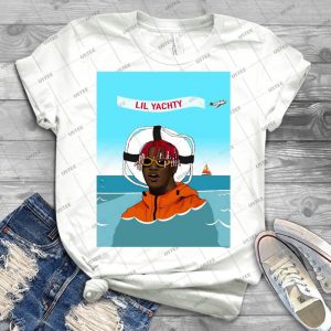 Lil Yachty In Ocean Lil Boat - Trending Shirt For Women Vintage Retro Tee For Men Kid's T-Shirt Handmade Shirt