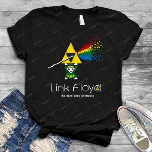 Link Floyd- The Dark Side Of Hyrule 25 - Gift Idea Shirt For Men Tee For Women Classic Retro Vintage Graphic T-Shirt