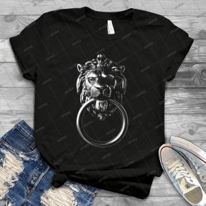Lion Door Knocker Better Than Mcqueen - Best Unisex Trending Handmade T-shirt Gift Idea For Men T-shirt For Woman