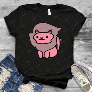 Lion From Steven Universe As A Neko Atsume  51 - Vintage Men's Shirt Tshirt For Women Classic Handmade Shirt Retro Graphic Tee
