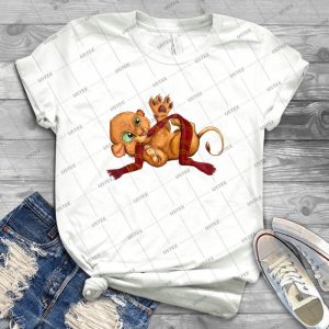 Lion House Mascot - Gift Idea Shirt For Men Tee For Women Classic Retro Vintage Graphic T-Shirt