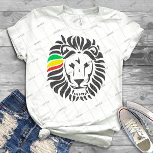Lion Order 77 - Vintage Men's Shirt Tshirt For Women Classic Handmade Shirt Retro Graphic Tee