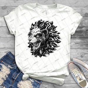 Lion T Shirt 57 - Best Unisex Trending Handmade T-shirt Gift Idea For Men T-shirt For Woman