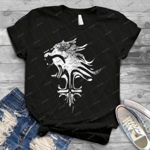 Lionheart 92 - Vintage Men's Shirt Tshirt For Women Classic Handmade Shirt Retro Graphic Tee