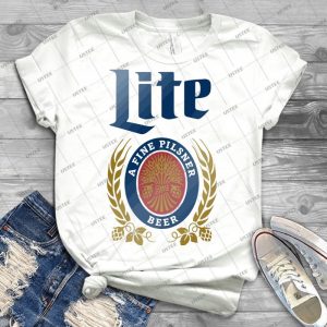Lite - A Fine Pilsner - Beer 33 - Trending Shirt For Women Vintage Retro Tee For Men Kid's T-Shirt Handmade Shirt