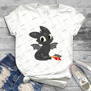 Little Dragon - Vintage Men's Shirt Tshirt For Women Classic Handmade Shirt Retro Graphic Tee
