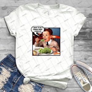 Little Tommy Always Eats His Greens - Gift Idea Shirt For Men Tee For Women Classic Retro Vintage Graphic T-Shirt