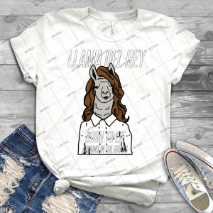 Llama Del Rey - Gift Idea Shirt For Men Tee For Women Classic Retro Vintage Graphic T-Shirt