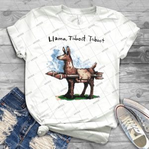Llama Taboot Taboot - Gift Idea Shirt For Men Tee For Women Classic Retro Vintage Graphic T-Shirt