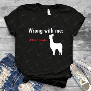 Llamas With Hats-I Eat Hands - Gift Idea Shirt For Men Tee For Women Classic Retro Vintage Graphic T-Shirt