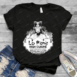 Lo Pan S High Cuisine - Vintage Men's Shirt Tshirt For Women Classic Handmade Shirt Retro Graphic Tee